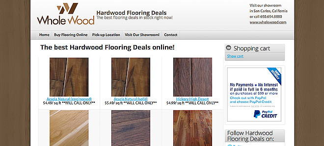 Hardwood Flooring Deals