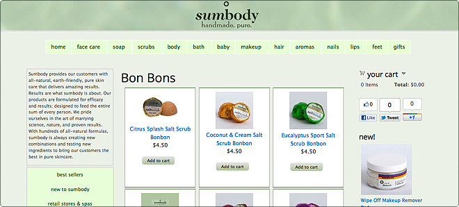 sumbody - natural cosmetics and body care