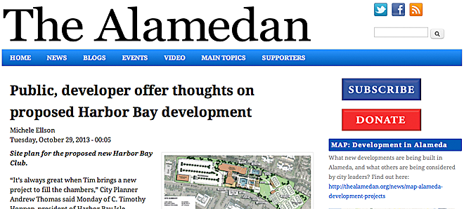 New version of The Alamedan - completely responsive!