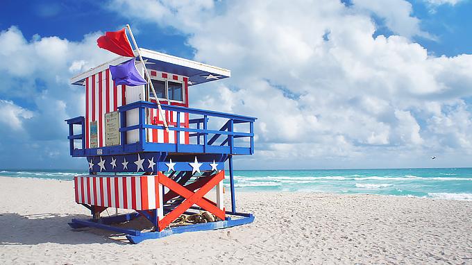 Photo of USA lifeguard stand on a beach where your SEO guy is looking out for you.