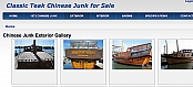 Chinese Junk for Sale